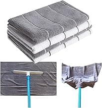 Pack Kit 4 Super Panos de Chão Microfibra 80x50cm Panão Grande, Alta Absorção, Limpeza Eficiente para Casa e Comércio, Não Solta Fiapos – Cores Sortidas
