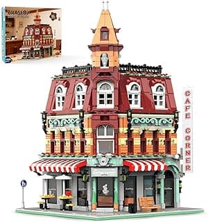 Blocos de Montar Construção STEM Brinquedo Arquitetura Edifício DIY 4.9mm Compatível 1950 Peças com 10% de desconto por R$ 161,10 na amazon