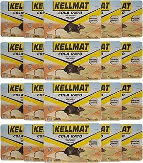 Kit 20 Ratoeira Adesiva cola de rato Linha Premium fácil Usar Controle Roedores Insetos Casas Comércios Não-Tóxico