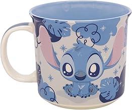 Zonacriativa - Caneca Tom Stitch Fofinho Disney 350ml | Cerâmica, ideal para bebidas quentes e geladas | Versatilidade que não te abandona no calor e no frio