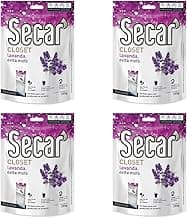Kit 4 Unid Evita Mofo Desumidificador Anti Mofo Closet Pendurável 250g Lavanda