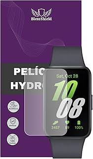 Película Galaxy Fit 3 - Hydrogel HD Premium Anti-Risco Toque Suave Alta Transparência | BlessShield (3 unidades)