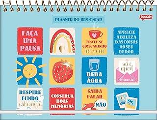 Planner Fitness 104 Fls Deboas Azul Jandaia