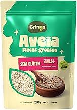 Aveia em Flocos Grossos Sem Glúten 200g - Grings