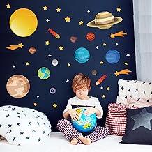 Adesivo de Parede Infantil Espaço Sistema Solar