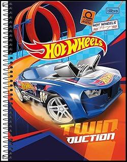 Caderno 01X1 Capa Dura Hot Wheels 80Fls Pct Com 04 109244