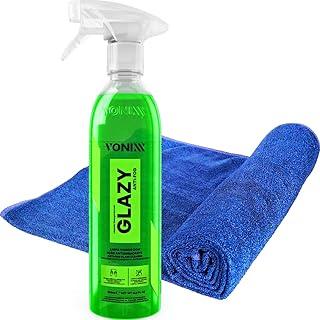 Kit Glazy Anti Fog Antiembaçante Parabrisa Vidros Vonixx 500ml com Pano Microfibra
