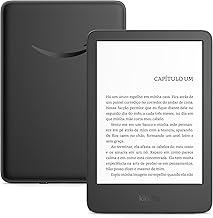 Kindle 16 GB (Geração mais recente) - Leve e compacto, com tela antirreflexo, trocas de página mais rápidas, luz frontal ajustável e bateria de longa duração - Cor Preta