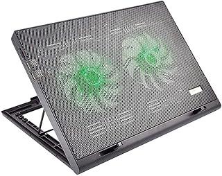 Cooler Para Notebook Warrior Power Gamer Led Verde - Ac267