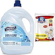 Kit Vinagre 5L (6%) + Bicarbonato de Sódio 1kg – Limpeza Poderosa e Desengordurante