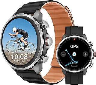 Relogio Smartwatch kieslect Kr 3 Smart Watch Preto 47 mm, AMOLED HD de 1,5" GPS 178 modos esportivos 200 mostradores de relógio