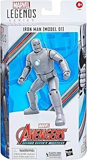 Marvel, Action Figure, Homem de Ferro Modelo 01, Vingadores, 60° Aniversário, Legends Series - Figura Retrô com 15 cm - A partir de 4 Anos