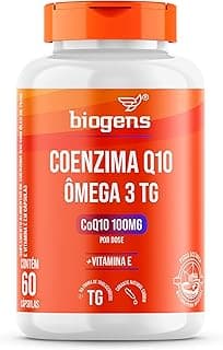 Coenzima Q10 100mg + Ômega 3 TG + Vitamina E Biogens