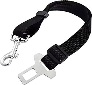 Cinto de Segurança para Animais de Estimação, Coleira e Colete com Fivela Ajustável, Resistente para Cães e Gatos