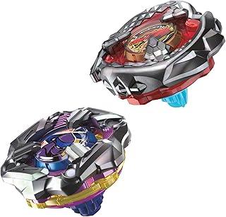 Conjunto duplo Beyblade X Beat Tyranno 4-70Q & Knife Shinobi 4-80HN