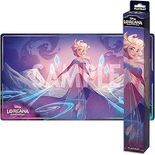 Ravensburger Disney Lorcana TCG Tapete de jogo Elsa Protege cartas | Jogo versátil, mesa ou mouse pad | Superfície antiderrapante durável | Adequado para maiores de 8 anos
