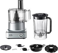 Processador de Alimentos Eos Premium 7 em 1 Multipro Master Digital Prata 1000w Eps03s 110v