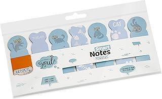 Marcador de Página Adesivo Smart Notes Markers Azul 7 Blocos 20 Folhas Cada, BRW