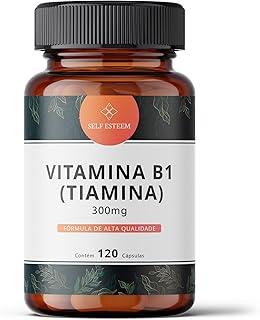 Vitamina B1 Tiamina 300mg 120 Cápsulas