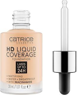 Base Líquida Catrice HD Liquid Coverage Foundation cor 005 Ivory Beige