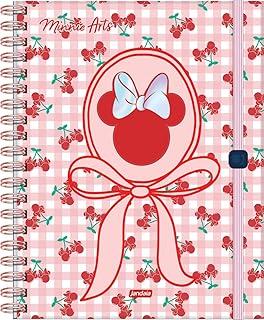 JandaIA - Caderno Neo com Pauta Inteligente College CD 80Fls Reposicionáveis - Minnie Arts