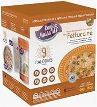 Konjac Massa MF Fettuccine Tipo Macarrão Sem Glúten, Box com 8 Unidades de 150g, 9 Calorias por Porção com 10% de desconto por R$ 89,01 na amazon