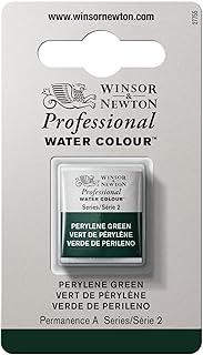 Winsor e Newton Artistas Aquarela Metade Pan perylene Verde