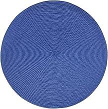 LYOR - Lugar Americano de Polipropileno Fresno Espiral Azul 38cm