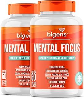Mental Focus, Bigens, Kit 2x 60 cápsulas