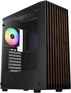 Gabinete Gamer Gamdias Aura GC4 Elite ARGB Preto com 3 fans