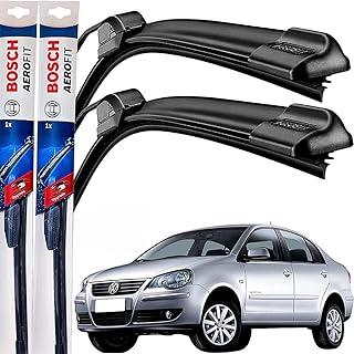 Par Palheta Limpador Parabrisa Dianteiro Silicone Bosch Paleta Polo Sedan 2002 á→2010
