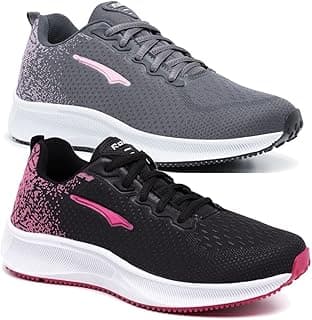 Kit 2 Pares Tênis Feminino Caminhada e Academia Corrida Leve Confortavel