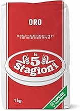 Farinha de trigo 00 Italiana Le 5 Stagioni - ORO 1kg com 23.13% de desconto por R$ 22,90 na amazon