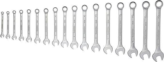 Tramontina 41128217, Jogo de Chaves Combinadas Pescoço Curto 17 Peças