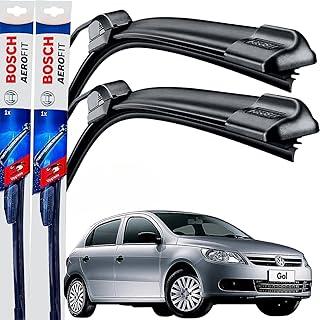 Par Palheta Limpador Parabrisa Dianteiro Silicone Bosch Paleta Gol G5 2008 á→2012