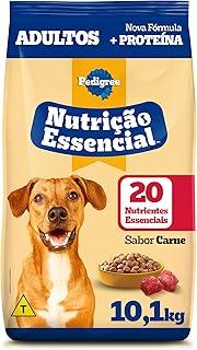 PEDIGREE Ração Nutrição Essencial Carne Para Cães Adultos 10.1kg