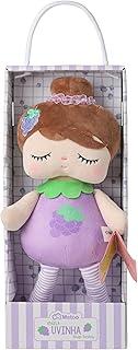 Boneca Angela Frutas Uvinha 33CM, Metoo