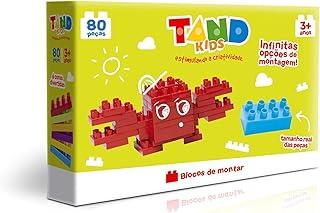 Toyster - Tand Kids - Caixa 80 peças - Blocos de Montar - TAND