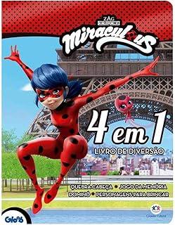 Ladybug - 4 em 1 - Livro de diversão