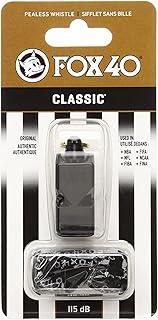 Fox 40 Apito oficial clássico com cordão de separação