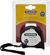 Tramontina 43158303, Trena Profissional Fita Revestida em Nylon Capacidade 3M, Cinza Escuro