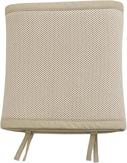 Baby Deluxe Tela Respiravel Rede De Proteção Berço Luxo Bege