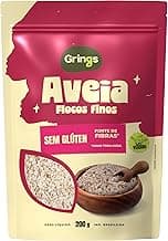 Aveia em Flocos Finos Sem Glúten 200g - Grings
