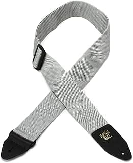 Ernie Ball Polypro Guitar Strap, Gray (P04046)