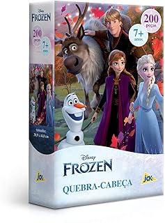 Toyster - Quebra-cabeça: Frozen - 200 peças - Disney - JAK