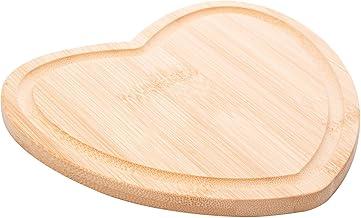 LYOR - Tábua de Bambu Heart 17cm x 16,5cm x 1cm