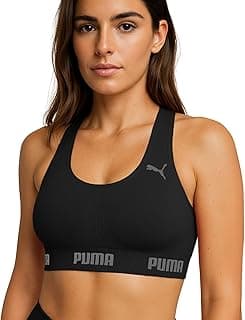 Top Puma Feminino Esportivo Poliamida Academia Nadador Sem Bojo Original