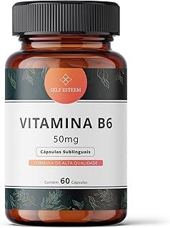 Vitamina B6 50mg Sublingual 60 Cápsulas