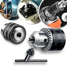 Mandril com Chave Rosca M14 Universal 1,5-13mm Castanhas Elétrica Reforçado Taladro Lixadeira Esmerilhadeira Pneumática Bateria Broca