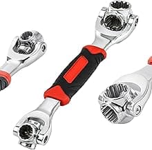 Chave De Boca Multifuncional 48 Em 1 360º Ferramentas Soquete Universal, Para Diversos Parafusos E Porcas, Ferramenta Essencial Reparos Domésticos Manutenções